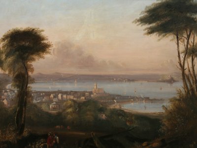 A View of Penzance by Richard Thomas Pentreath